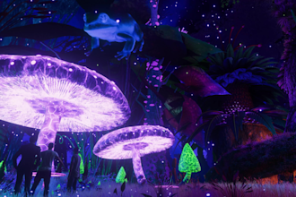 make lowpoly 3d game level in unity 3d and unreal engine