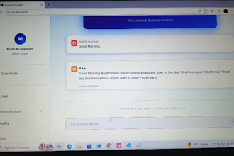 build custom ai chatbots using python with professional gui