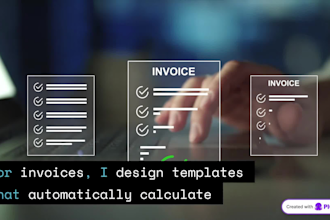 freelance excel invoice and web development specialist