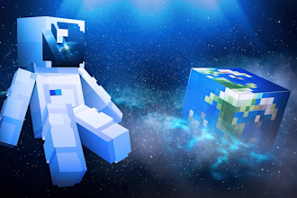 make quality minecraft thumbnail