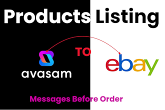 upload avasam dropshipping products to ebay store ebay products listing