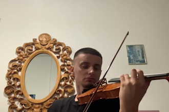 record a beatiful violin part for your song