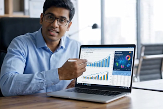 modify your work in excel,powerpoint, google sheets, slides and photoshop