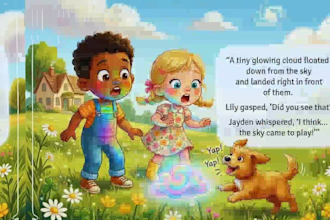 illustrate children story book and create kids picture book illustrations