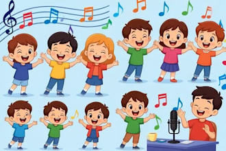 create kids songs for youtube and children videos