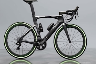 create 3d bicycle animation, bike model, product video and exploded view design