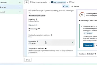 setup and manage facebook and instagram ads