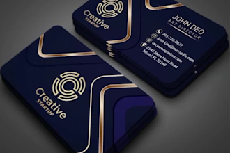 create elegant luxury business card