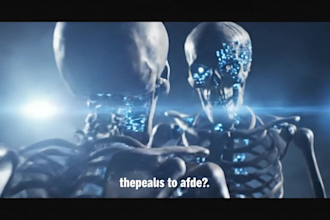 build viral ai skeleton video ai animation youtube shorts