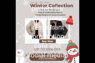 design social media posts for businesses