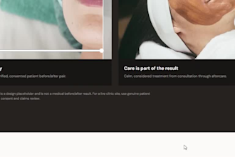 design medspa website aesthetic beauty clinic and medical spa website