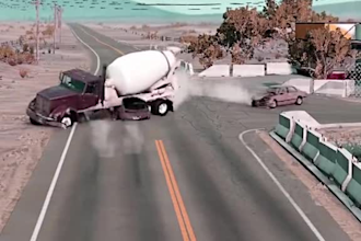 create realistic 3d car crash animations and vehicle collision simulation