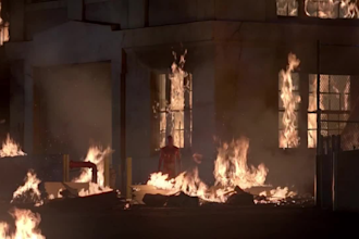 do professional vfx horror, compositing, blood and fire special effect for film