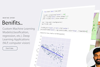 machine learning, deep learning, and ai models for your project