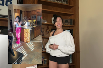 your mature female fitness wellness ugc model for ads