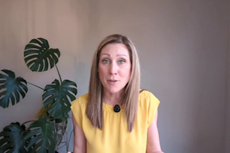 create a mature female spokesperson video for your brand