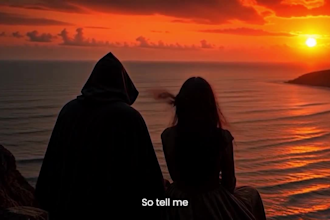 create a dark cinematic ai music video for metal,