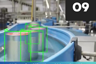 build ai based conveyor object counting system