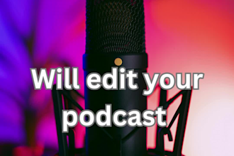 edit video and audio of your podcast