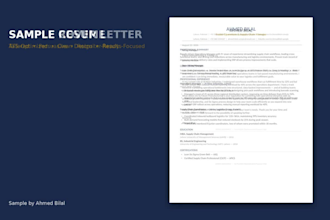 be your professional resume writer cv designer cover letter writer legal advisor