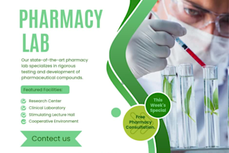 design professional social media posts for food, medical,
