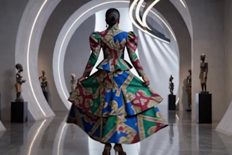ai fashion videos 3d models clothing promotion luxury brand commercials