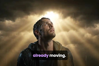 cinematic christian ai video, bible story, ai movie and jesus movie trailer