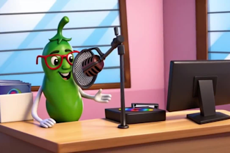 create a children book trailer in cinematic, anime or 3d animation