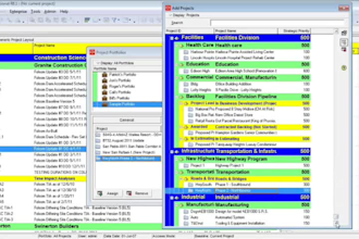 prepare CPM schedules and gantt charts in primavera p6 or ms project