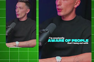 deliver high retention reels and shorts with alex hormozi captions