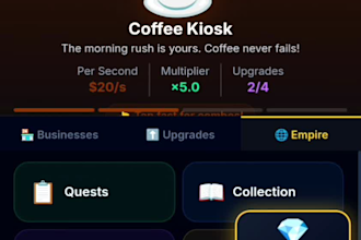 provide a complete android idle business tycoon game source code