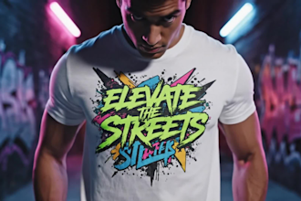 create unique tshirt designs for merch, brand or pod
