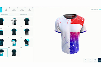 2d 3d clothing product configurator website streetwear shopify zakeke kickflip
