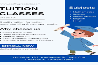 design eye catching social media addvertisment poster