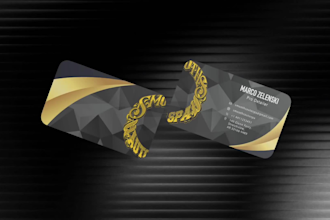 create custom professional business card designs
