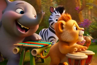 compose and sing kids song and music for your children
