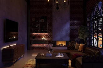 create photorealistic 3d interior renders