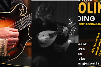 mandolin recording, mandolin, mandolin player for song, recording, or music