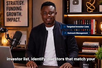find investors and run your startup fundraising campaign