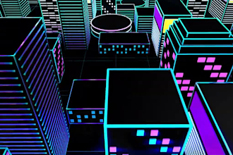 do energetic vj loop and dj visuals fast delivery
