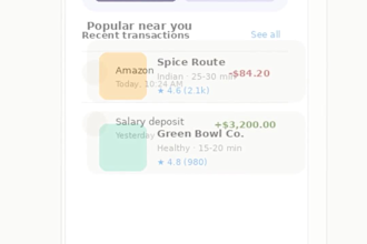 design a modern app UI UX mockup and prototype