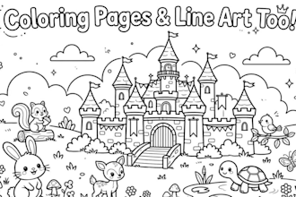 drawing hand drawn watercolor 3d pixel children book art
