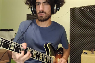 record smokin rock guitar rhythm and solo for you