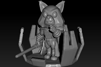 create realistic 3d animal models in blender for 3d printing