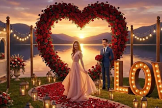 ai 3d proposal animated video 3d pixar ai romantic ai 3d cartoon love stories