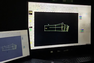 make men and women pant pattern grading sewing and styling development