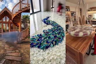 create premium epoxy floor and interior time lapse videos using veo 3 1