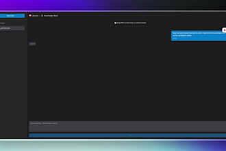 build a custom ai knowledge base with react and local llms
