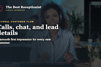 build an ai receptionist for calls, chat, and bookings