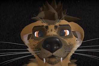 create custom furry vrchat avatar with facial expressions sfw fursona 3d model